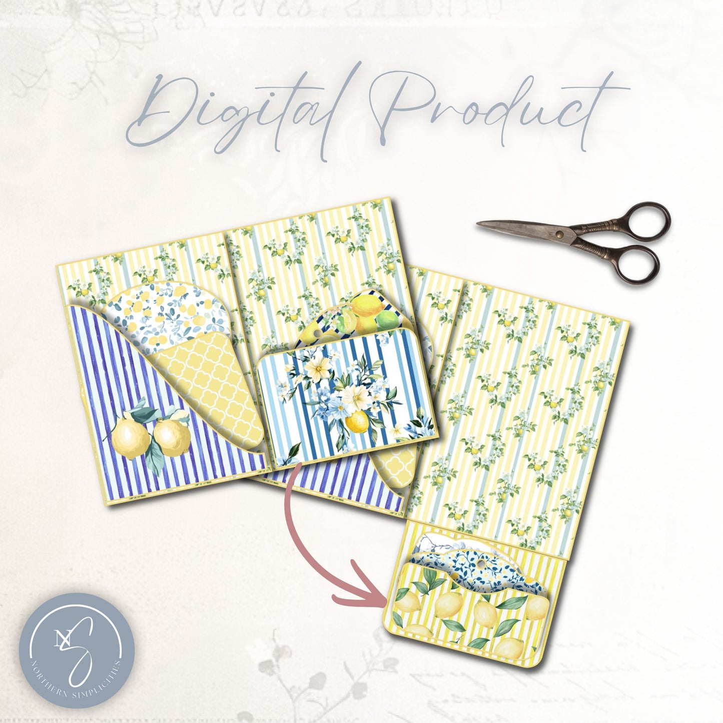 Citrus Charm Journal Topper