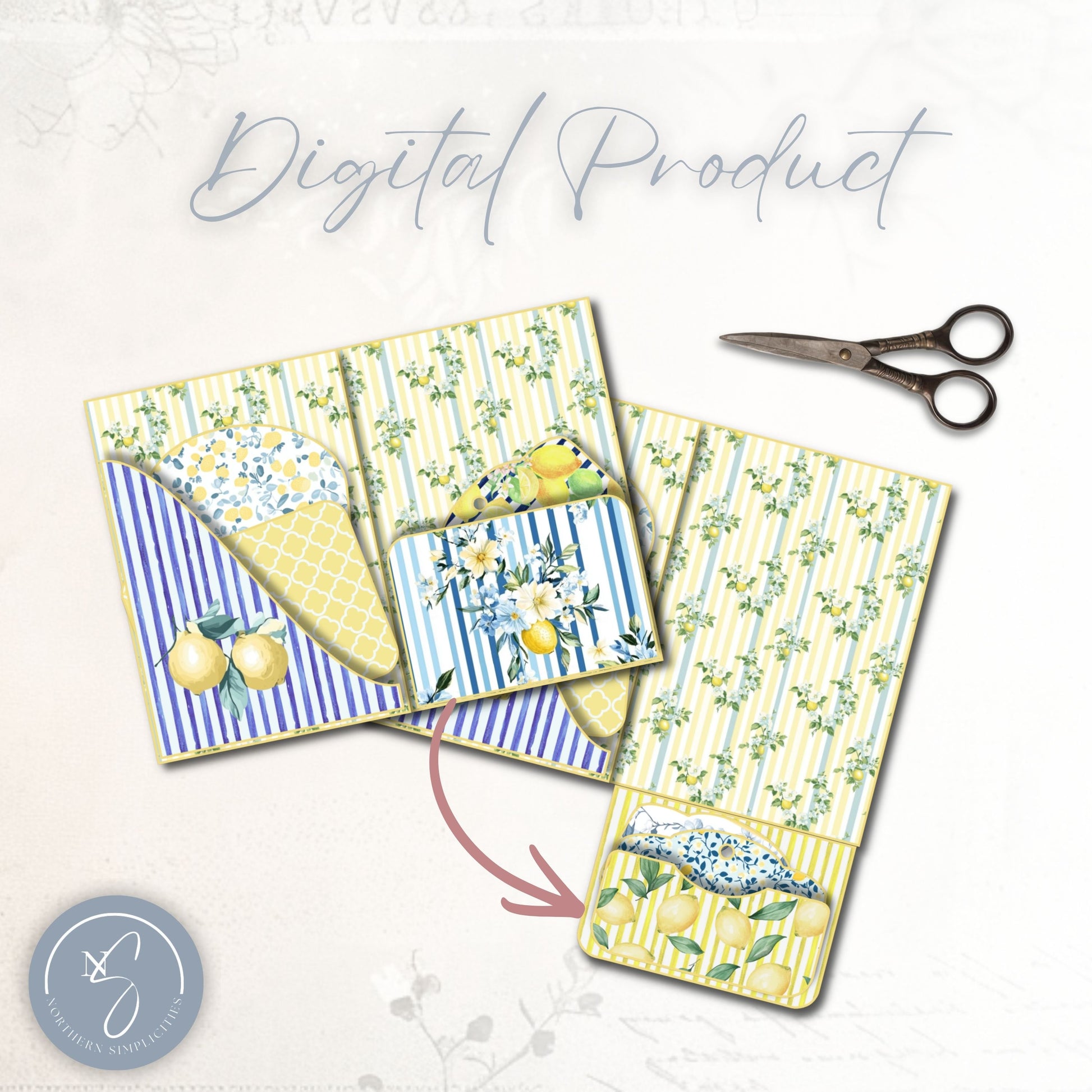 Citrus Charm Journal Topper