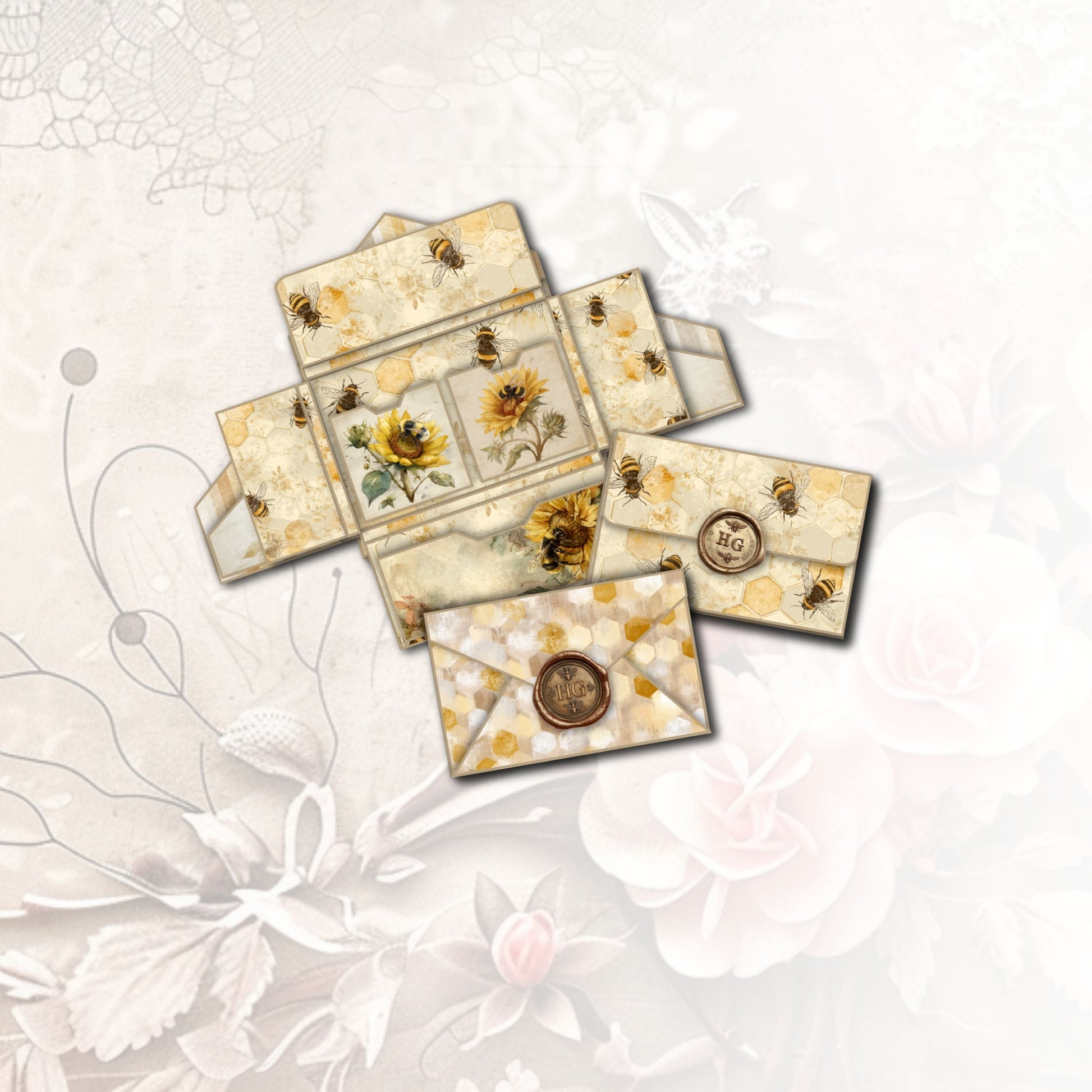 Honey Garden Happy Mail Mini Folio Kit