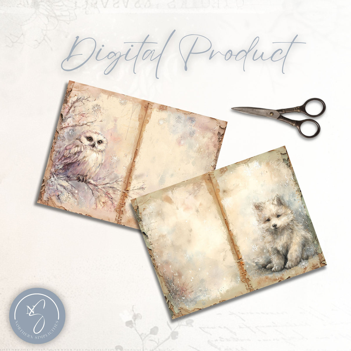 Arctic Kiss Journal Pages