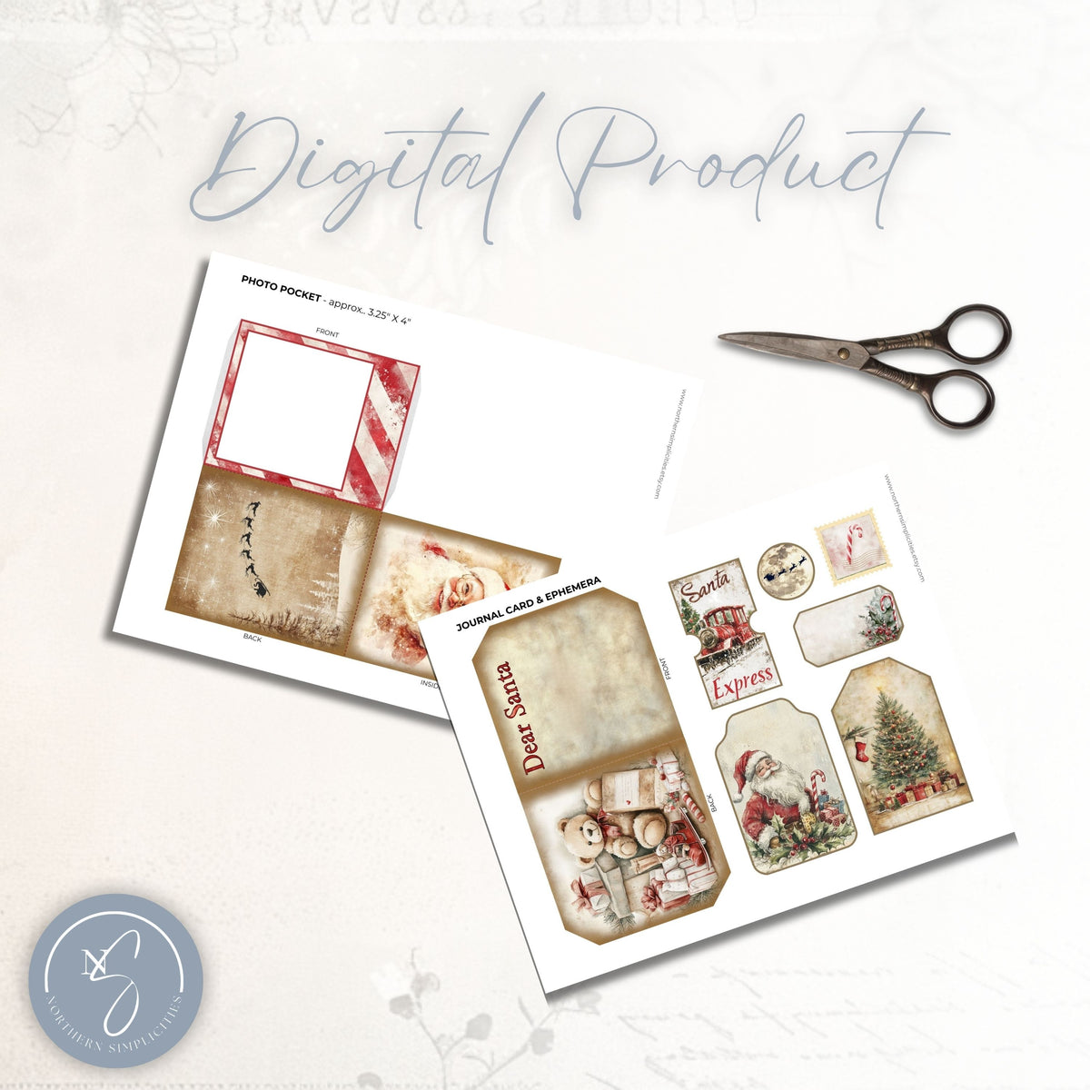 Dear Santa Photo Pocket