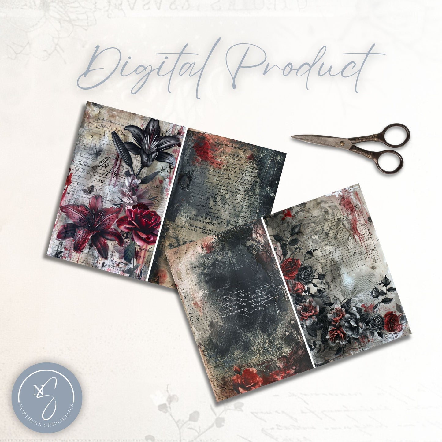 Haunted Blooms Journal Papers