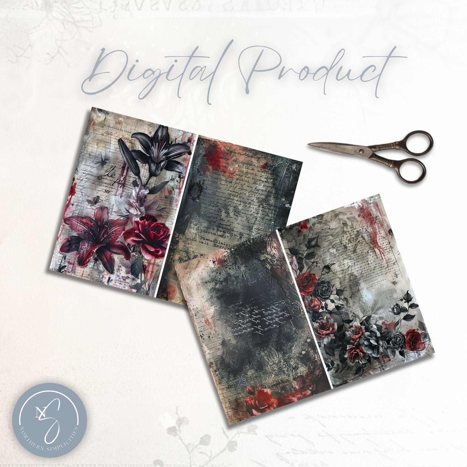Haunted Blooms Journal Papers