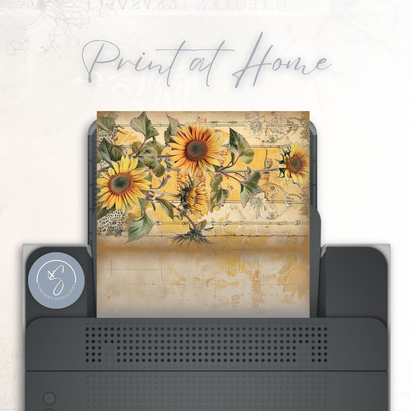 Sunflower Bliss Journal Pages