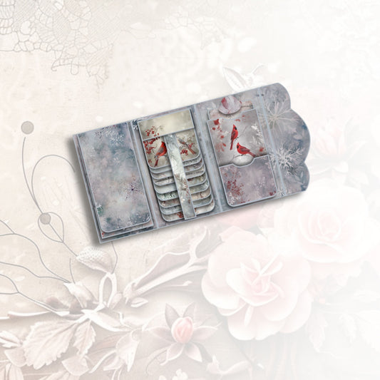 Cardinal Whispers Waterfall Folio Kit