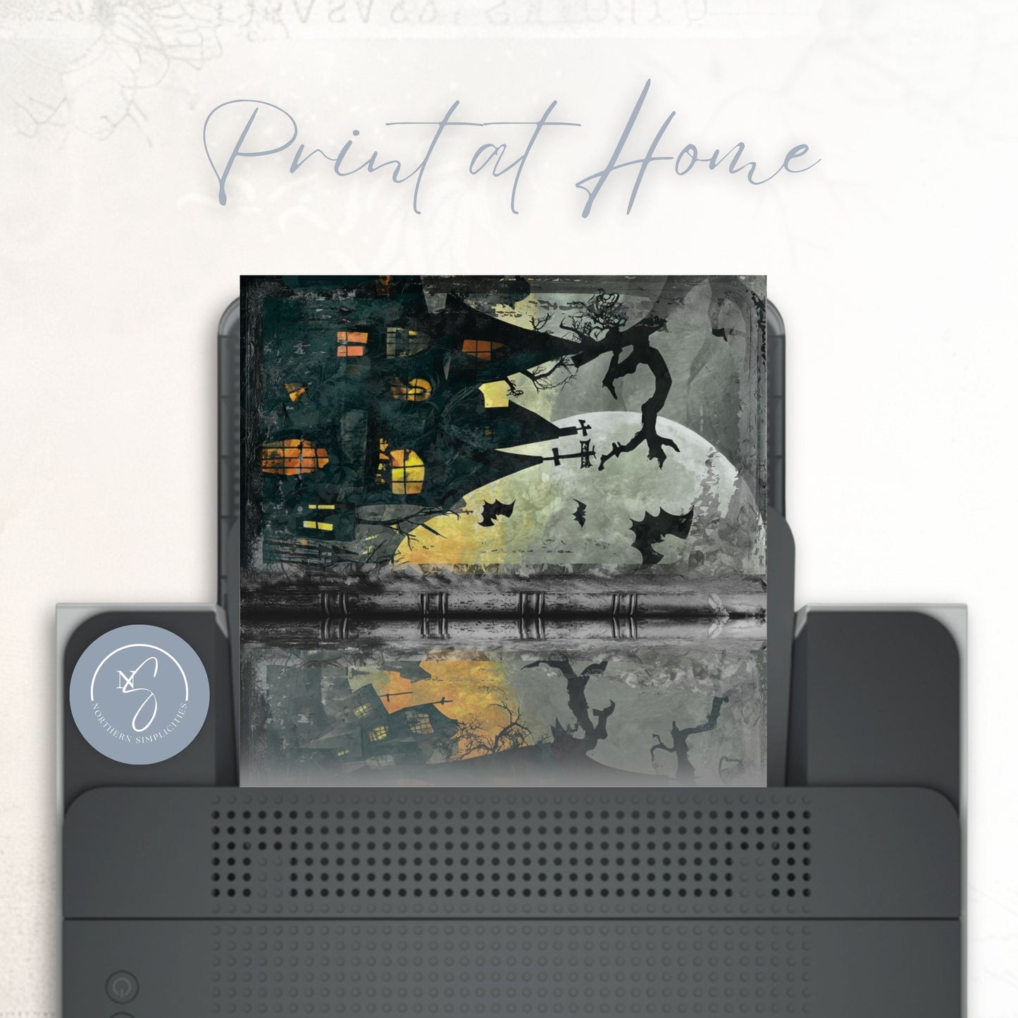 Spooky Reflections Junk Journal Cover