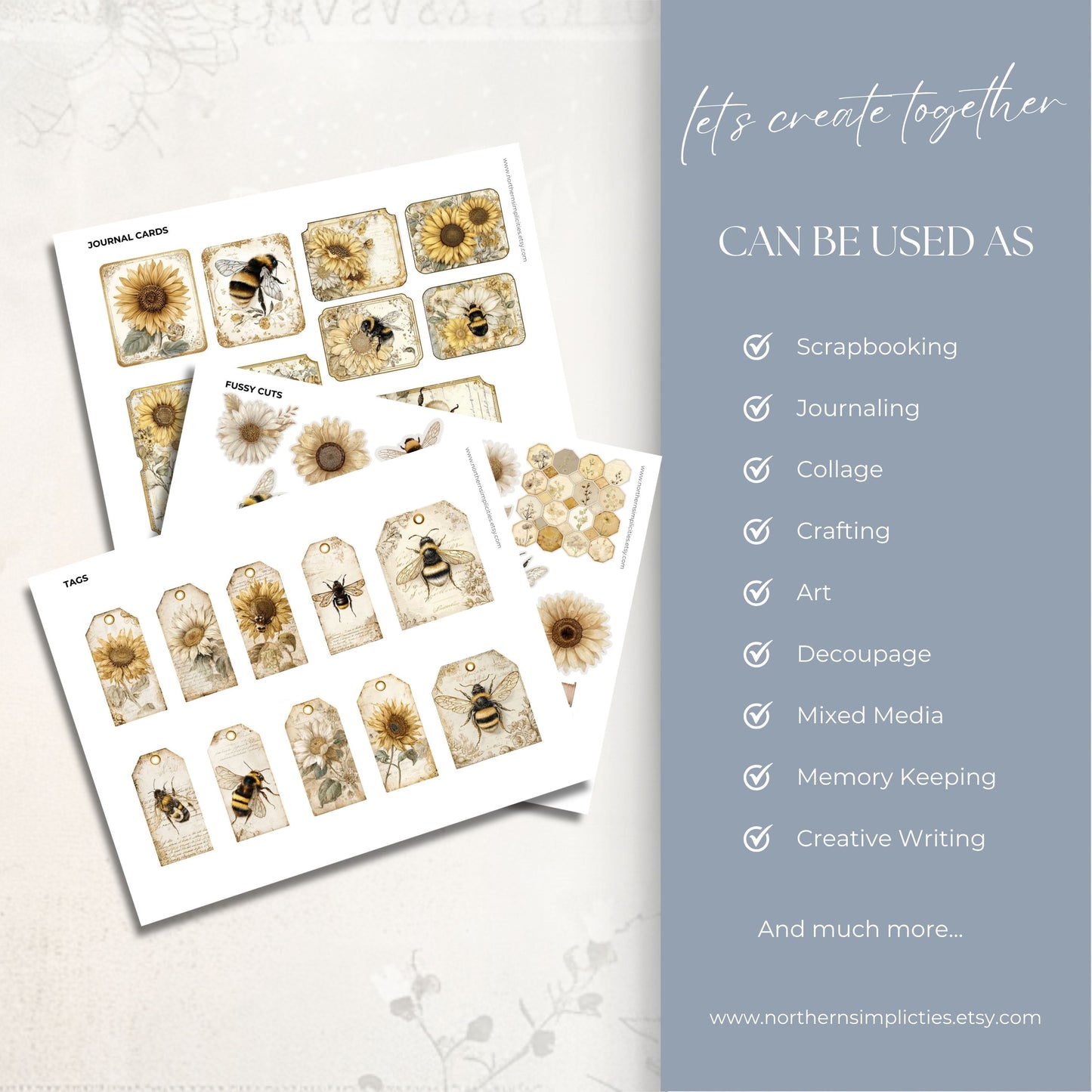 Honey Garden Pocket Folio