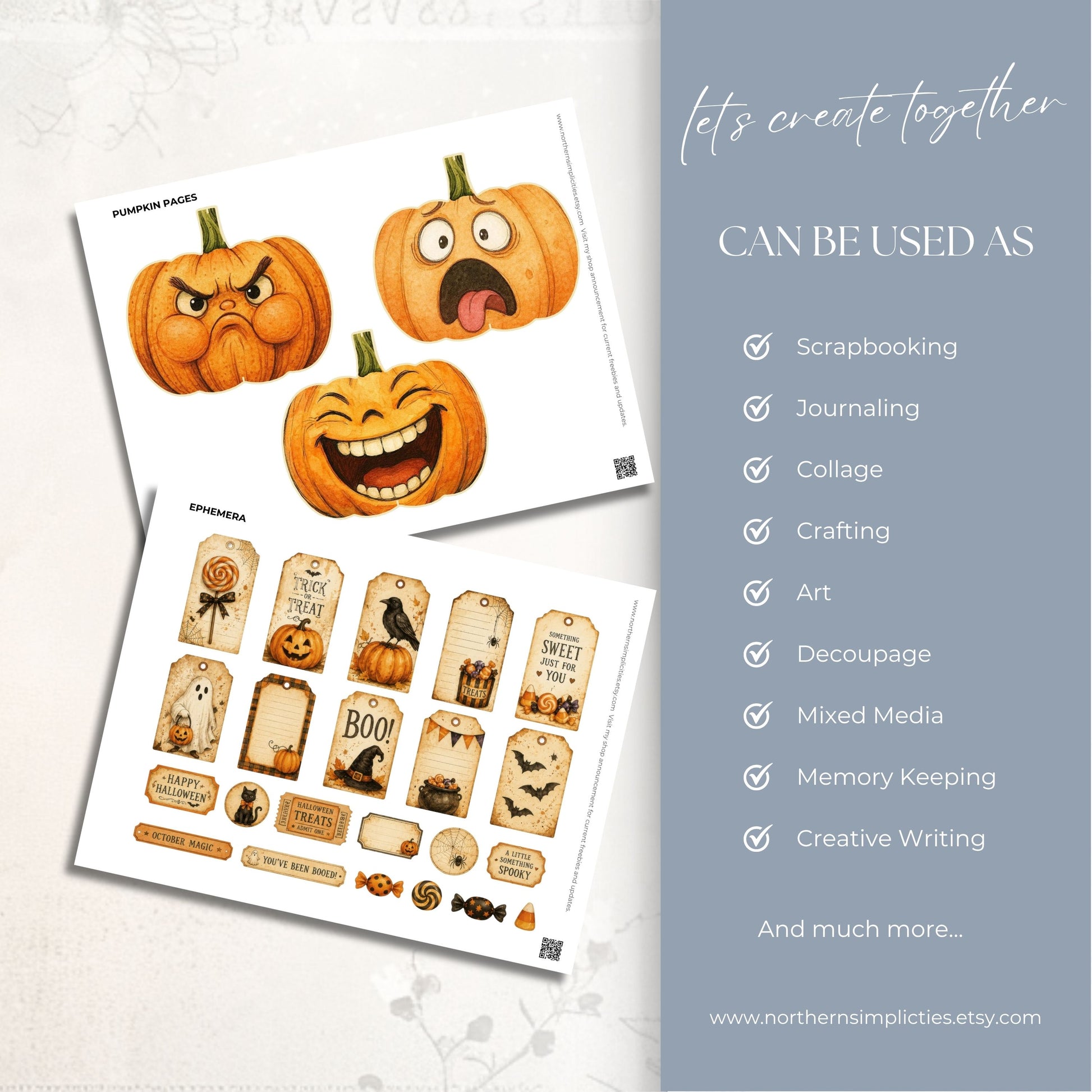 Trick or Treat Ephemera
