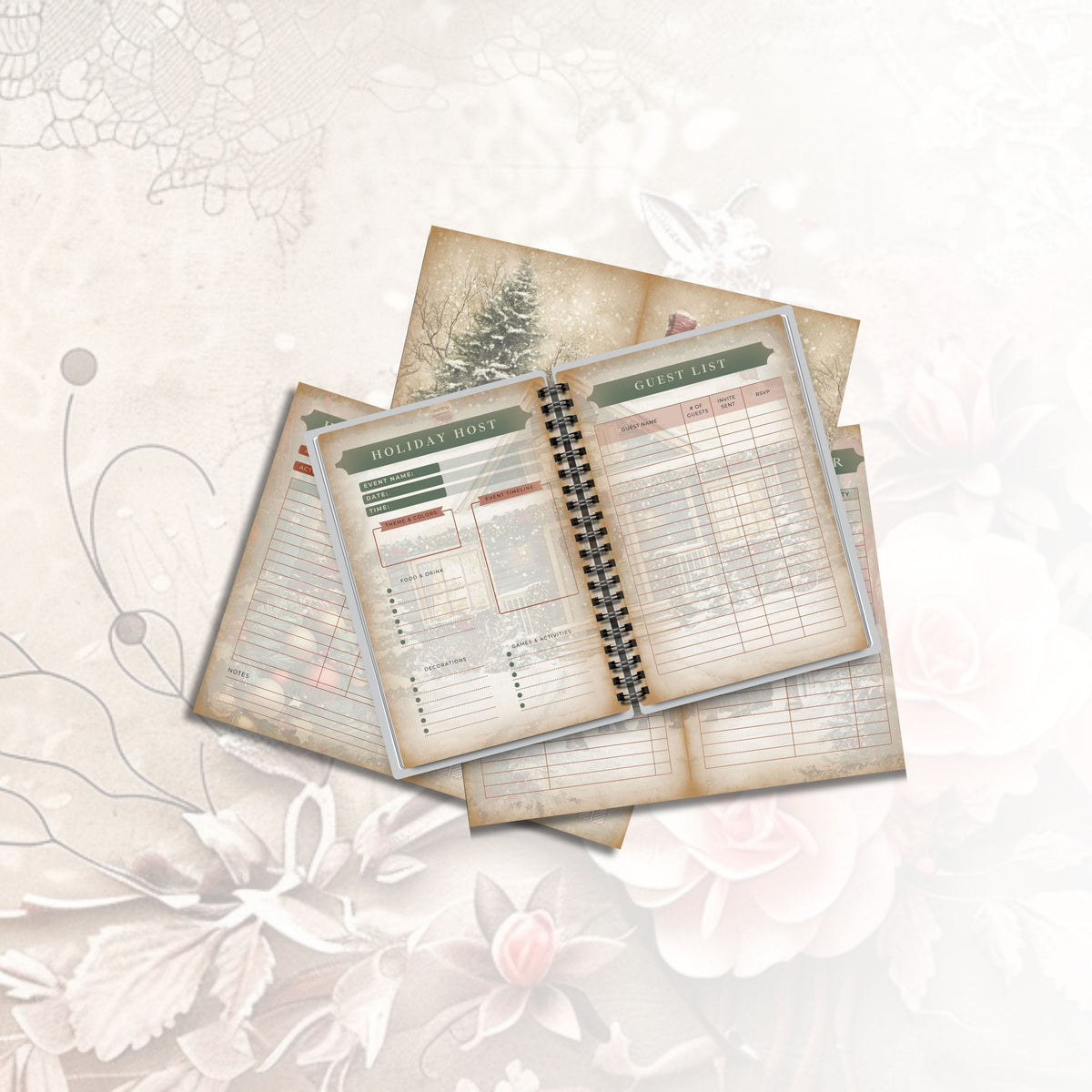 Classic Christmas Junk Planner