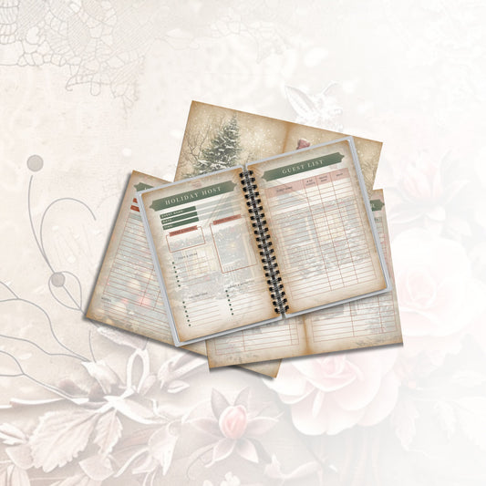 Classic Christmas Junk Planner