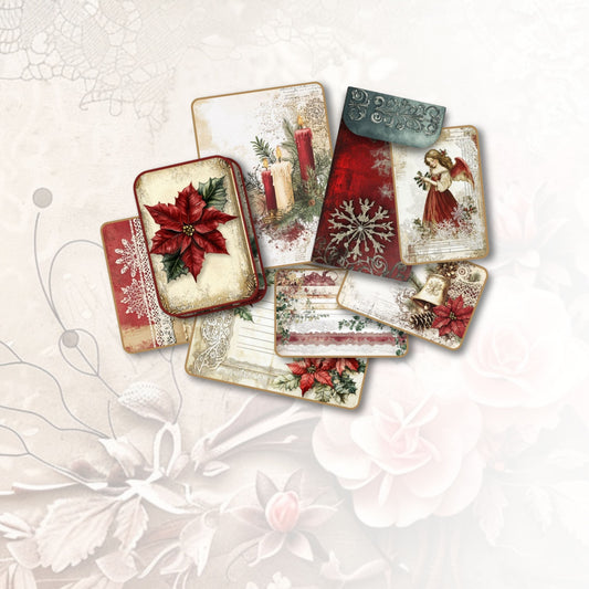 Poinsettia Perfection Cards & Envelopes