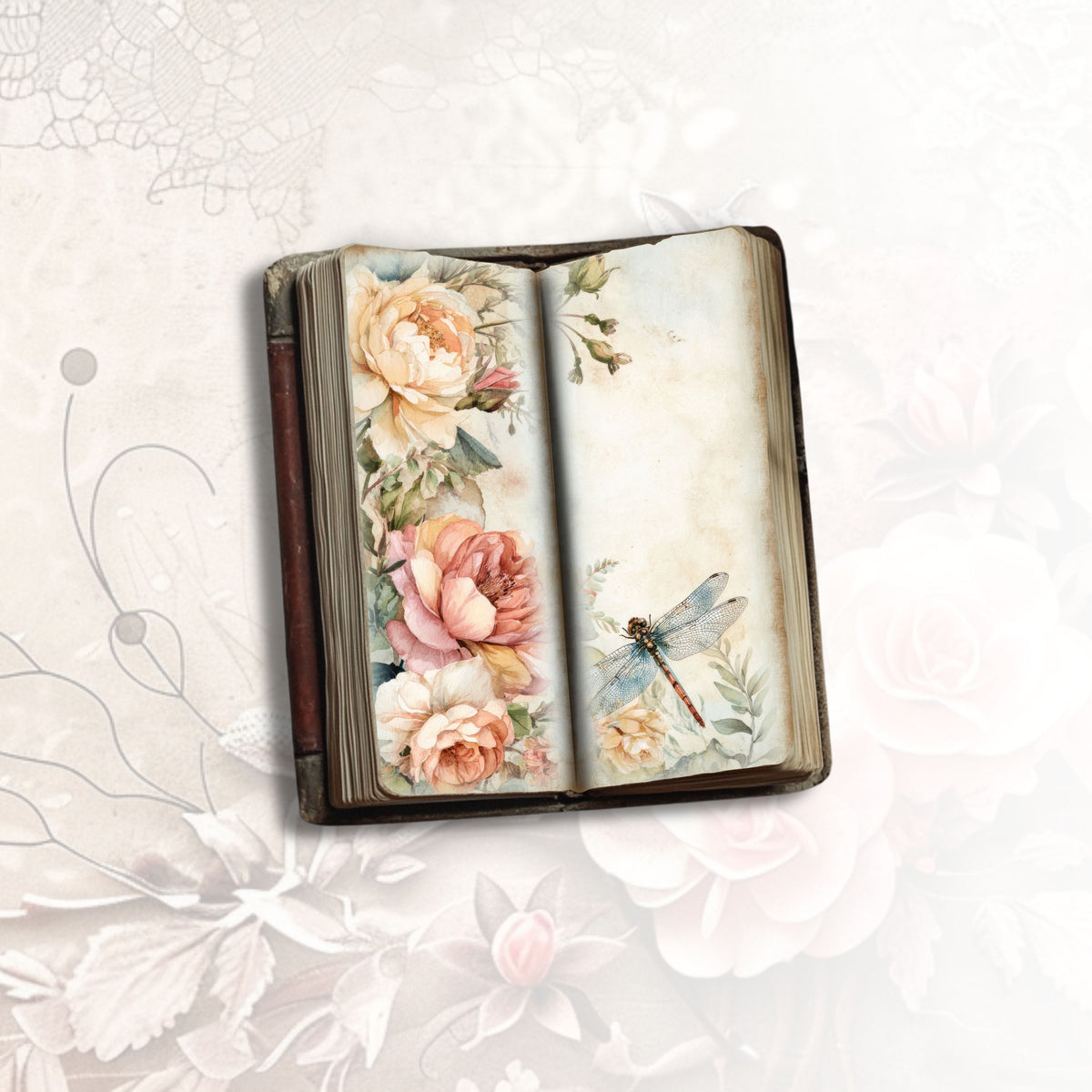 Dragonfly Dreams Tall Journal Pages