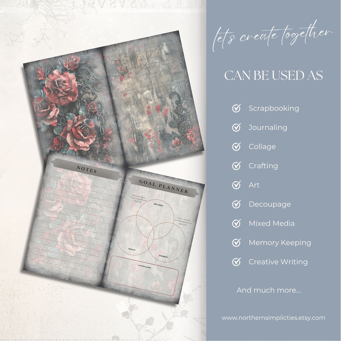 Haunted Blooms Junk Planner