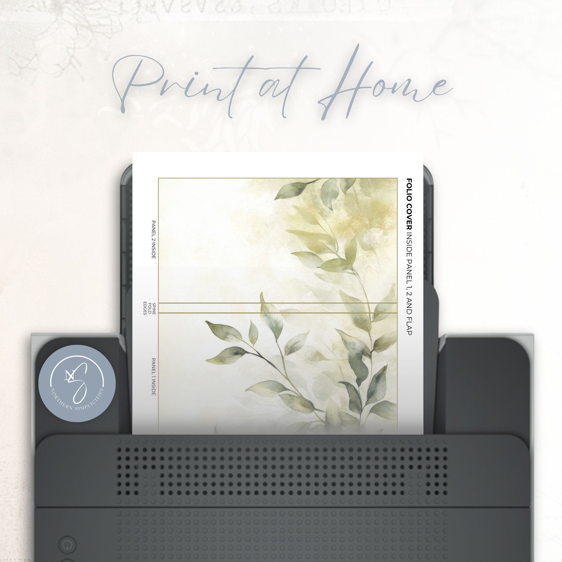Amber Visitor Gatefold Folio Kit