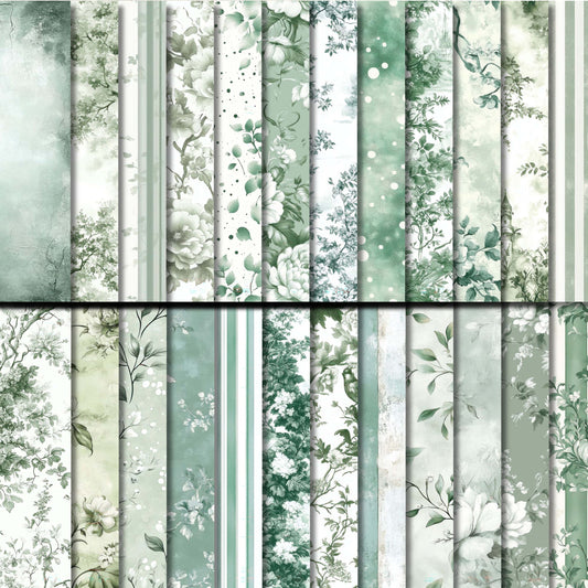 Chateau Garden Seamless Papers