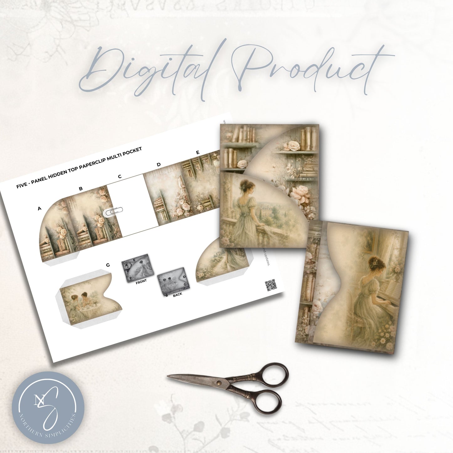 Regency Sense Hidden Paperclip Ephemera