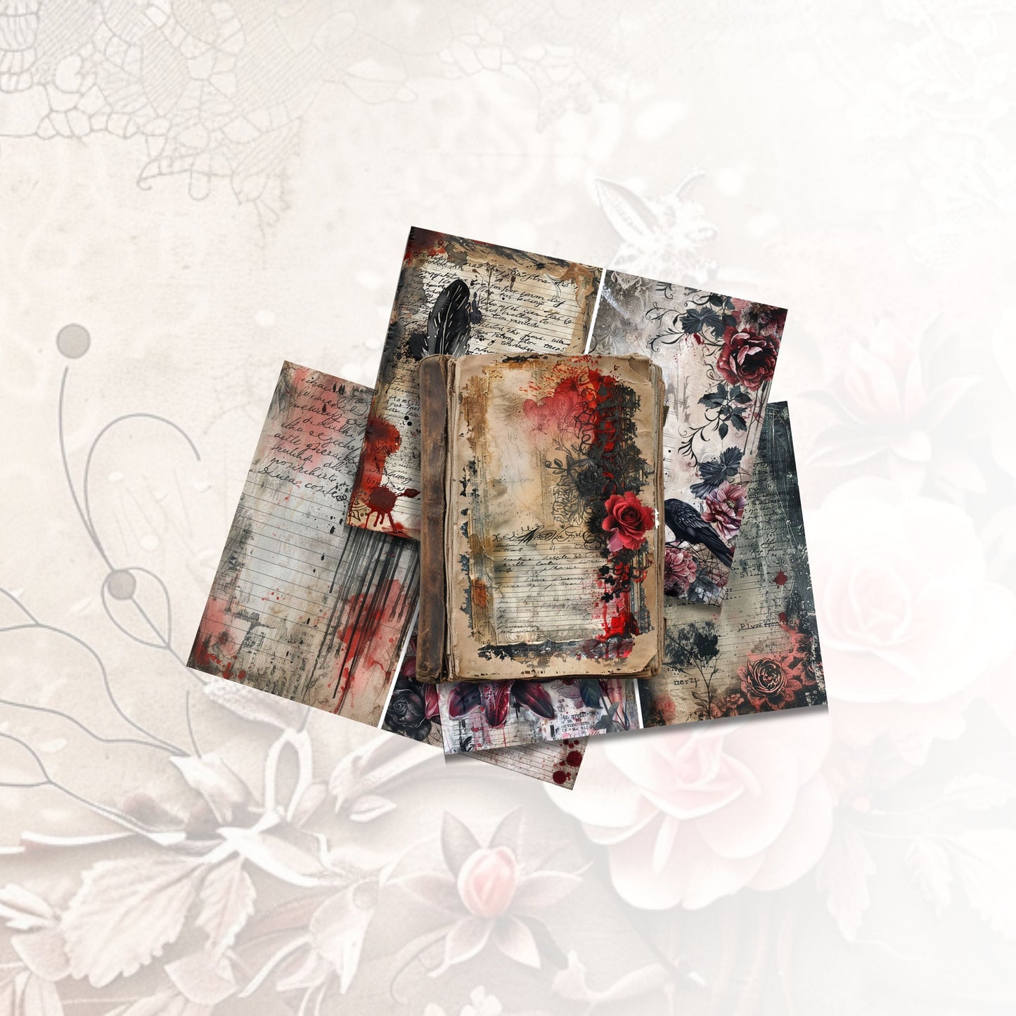 Haunted Blooms Journal Papers