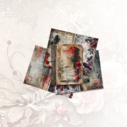 Haunted Blooms Journal Papers