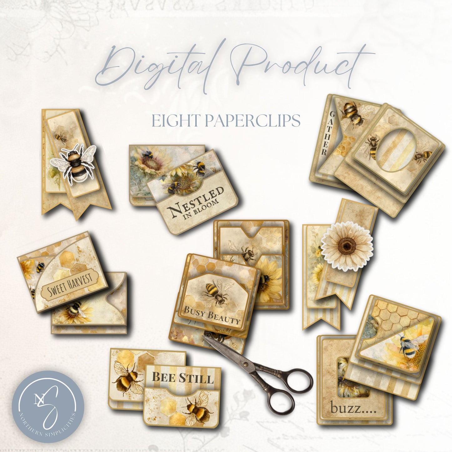 Honey Garden Hidden Paperclips
