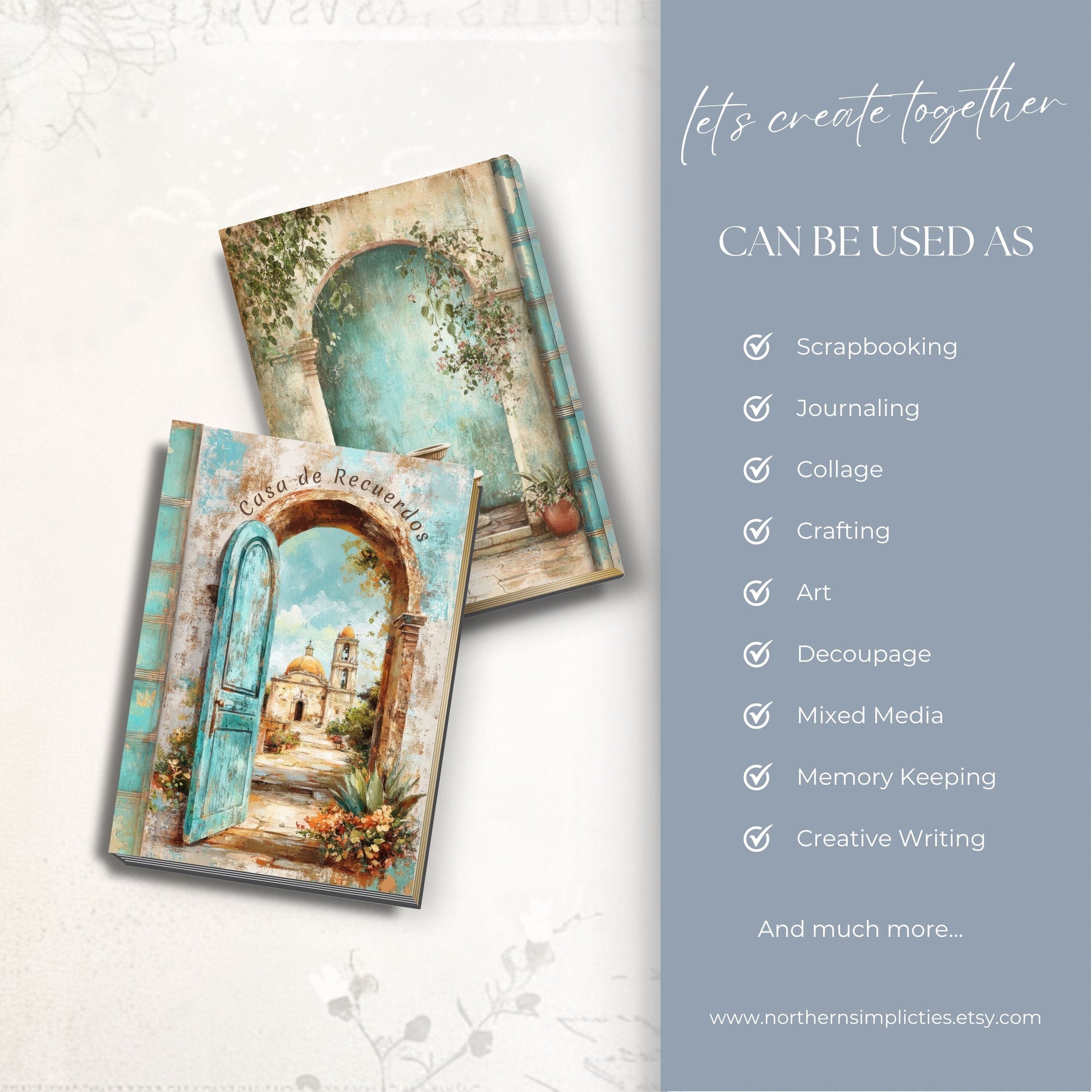 Casa de Recuerdos Journal Cover