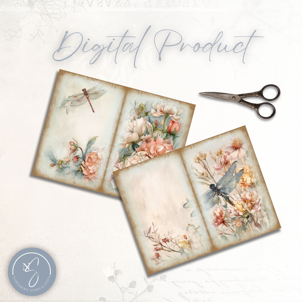 Dragonfly Dreams Journal Pages