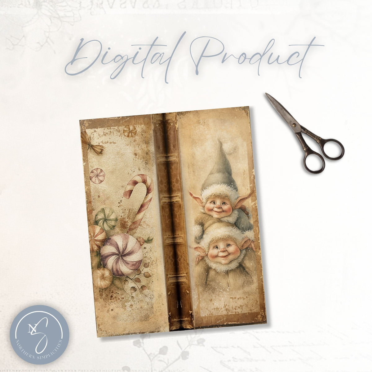 North Pole Tall Journal Cover
