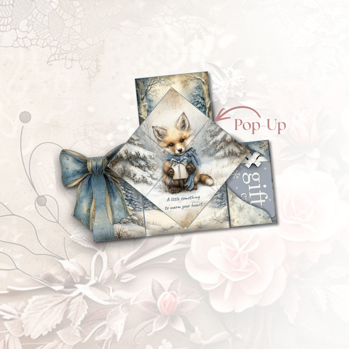 Winter Tails Pop-Up Folio Kit