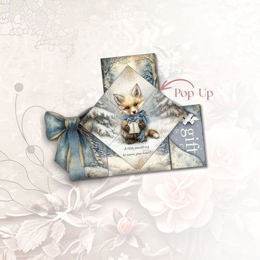 Winter Tails Pop-Up Folio Kit
