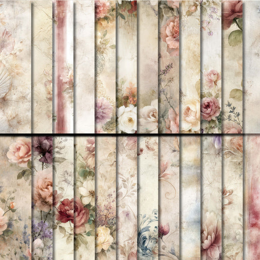 Rococo Garden Seamless Papers