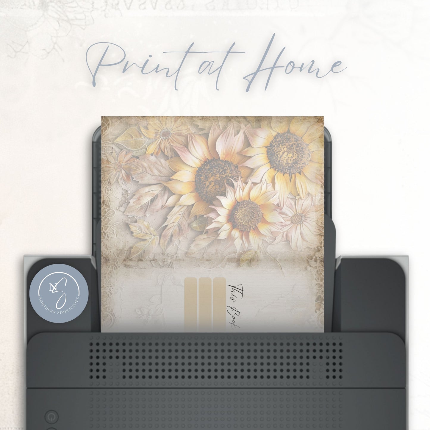 Sunflower Bliss Junk Planner
