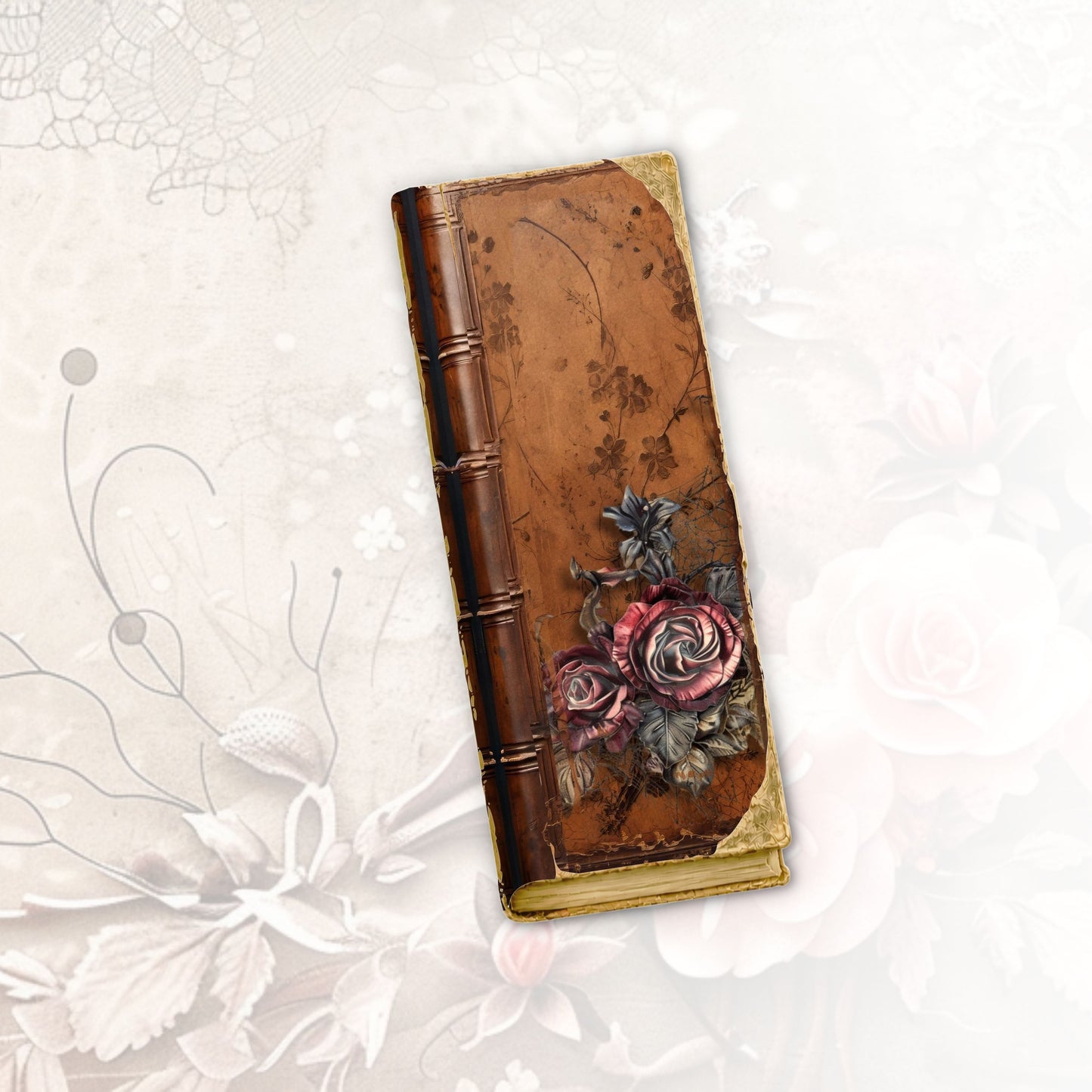 Haunted Blooms Tall Journal Cover