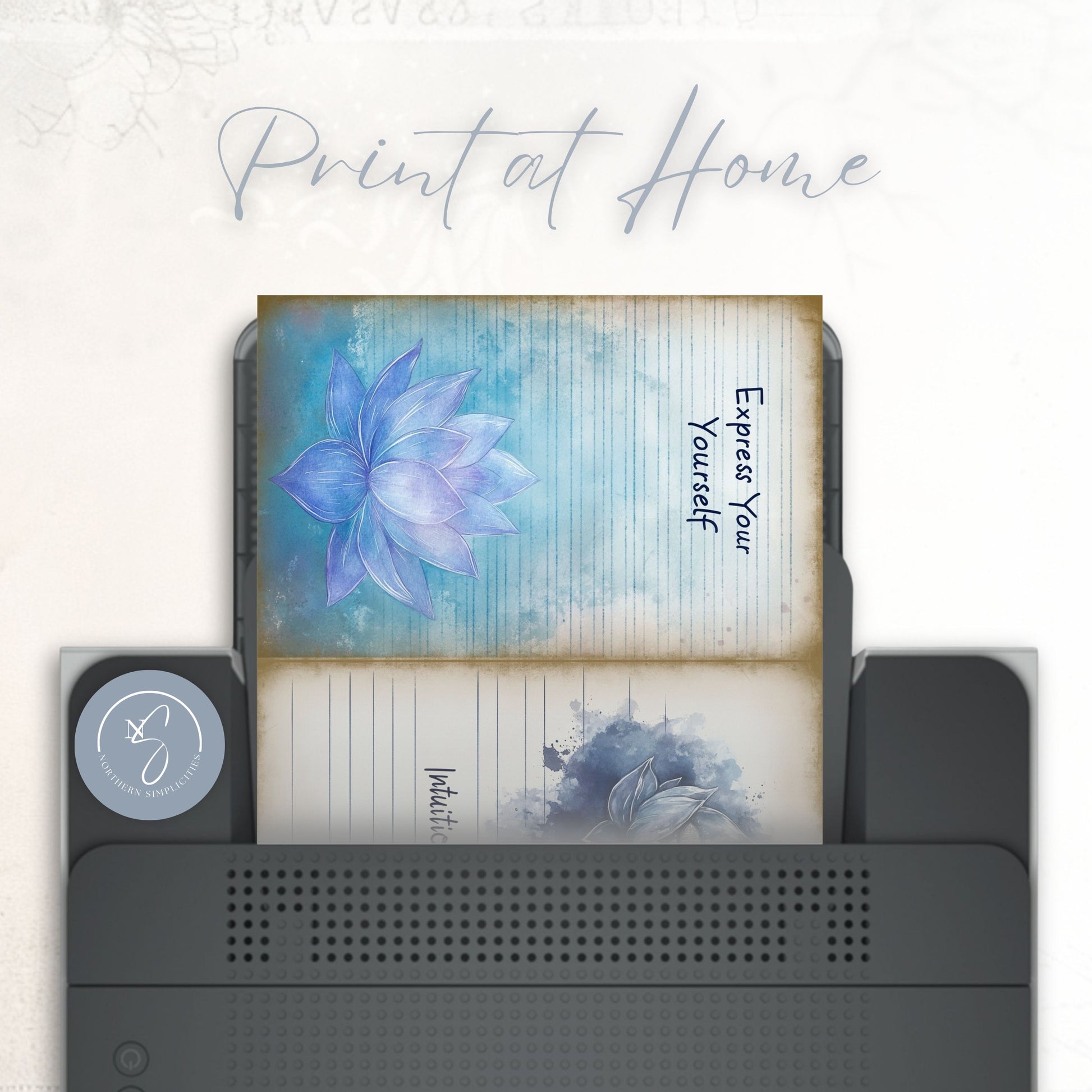 Lotus Awakening Junk Journal Kit
