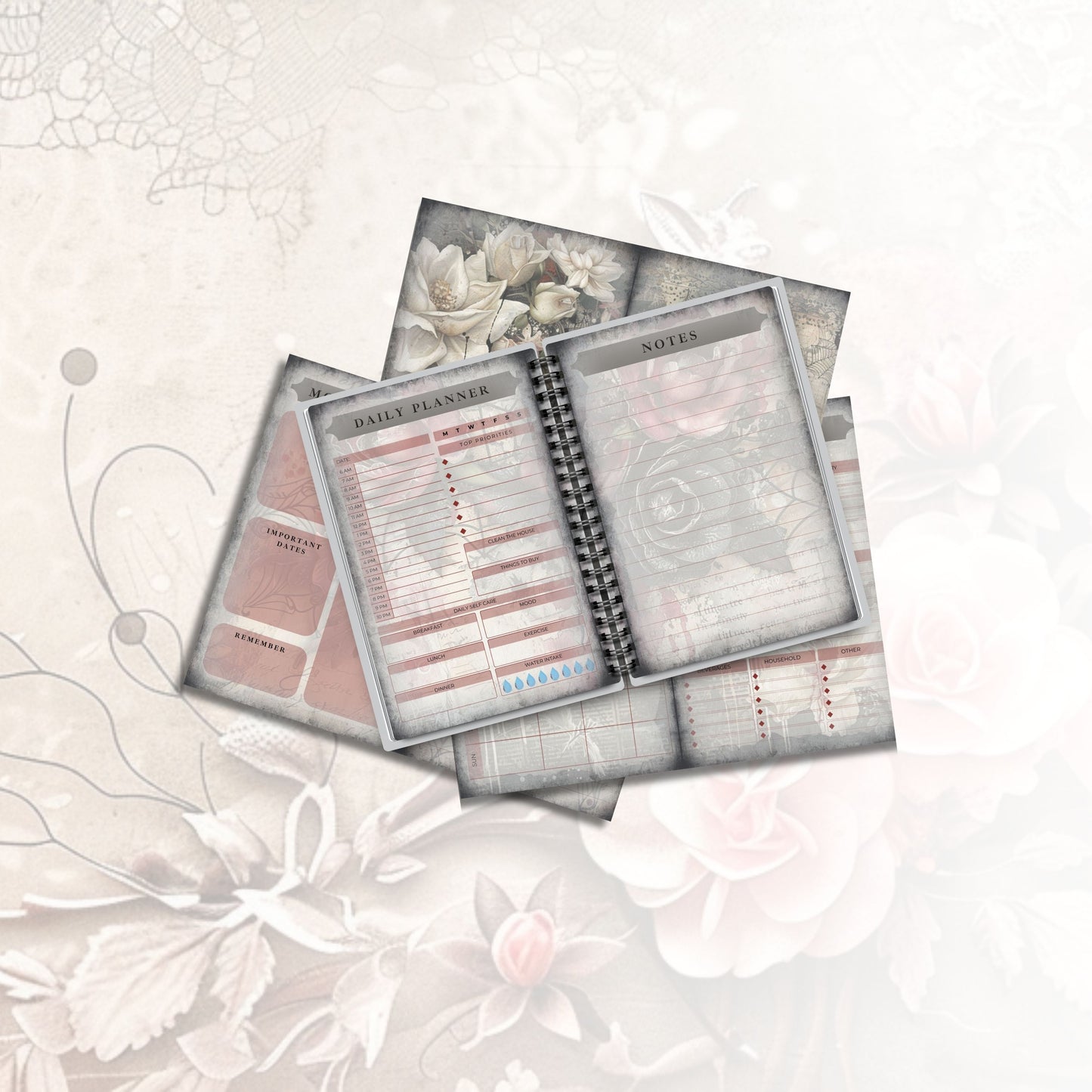 Haunted Blooms Junk Planner