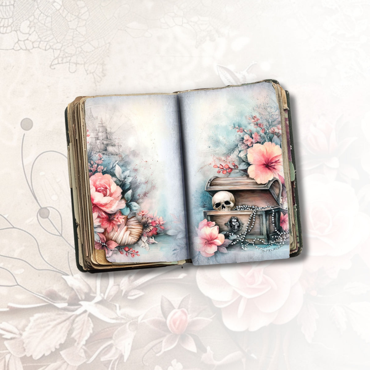Shabby Treasures Journal Pages