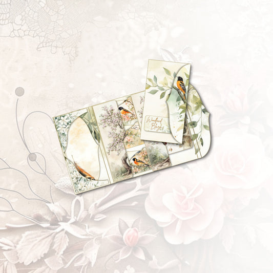 Amber Visitor Gatefold Folio Kit