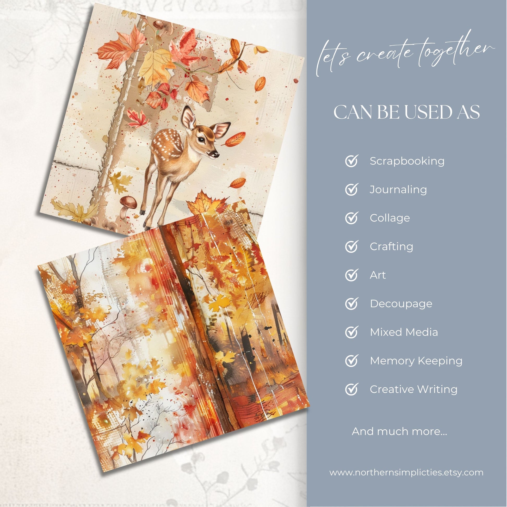 Enchanted Woodland Seamless Papers