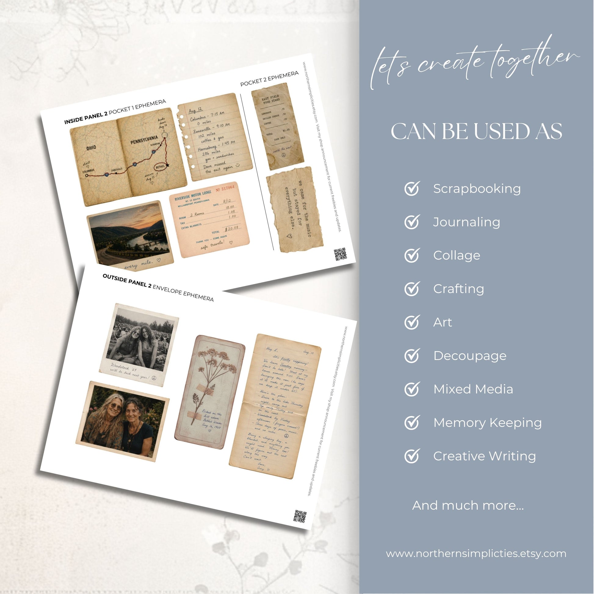 Memories of '69 Waterfall Folio Kit