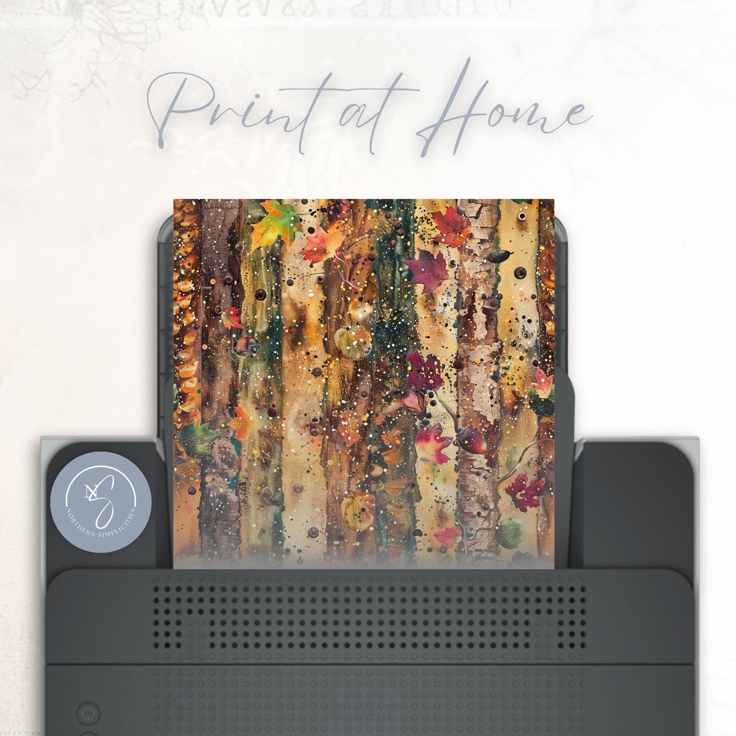 Autumn Whimsy Seamless Papers