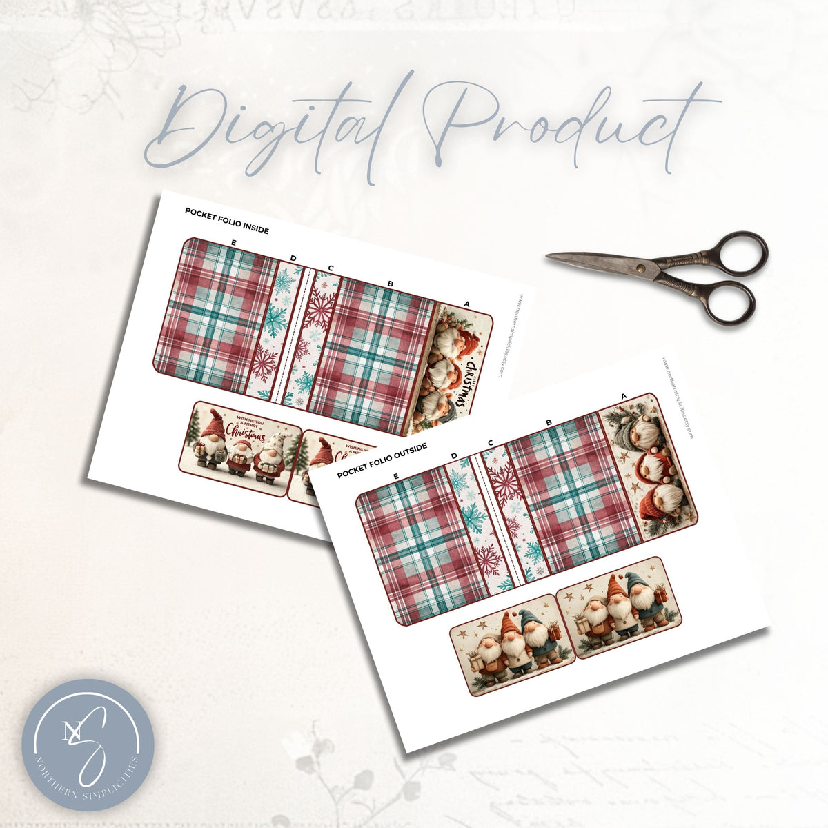 Merry Message Pocket Folio