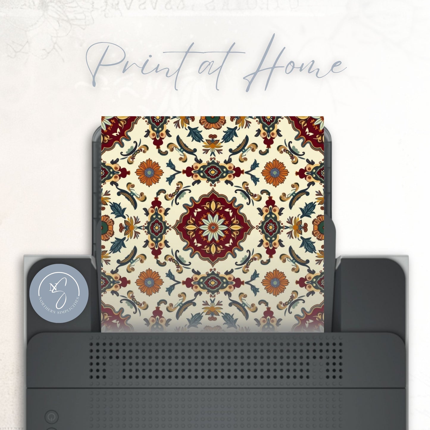 Persian Heritage Seamless Papers