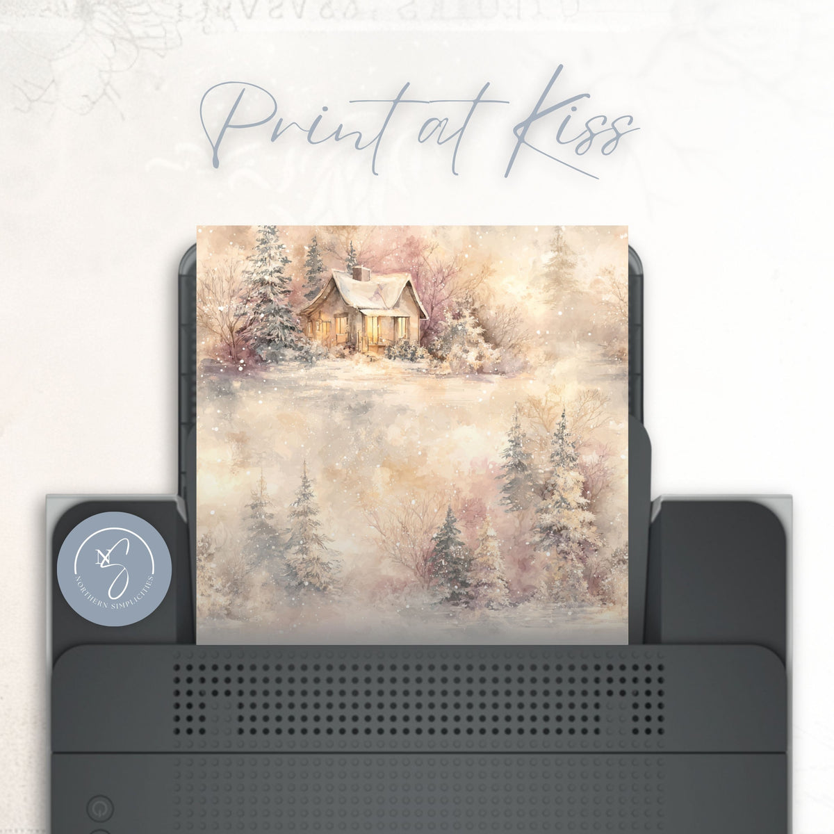 Arctic Kiss Seamless Papers