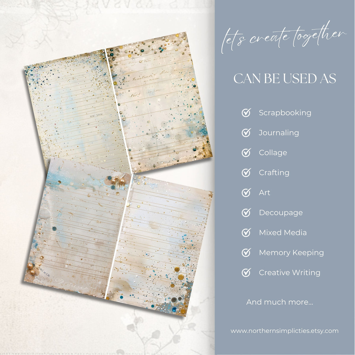 Midnight Affair Journal Papers