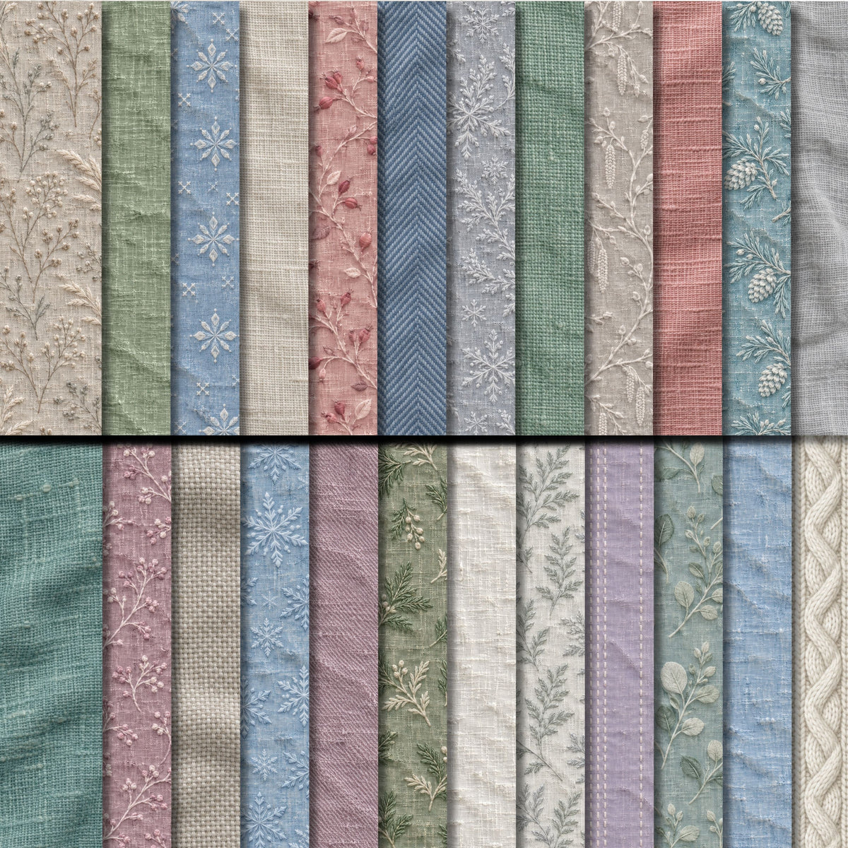 Cozy Threads Digital Papers
