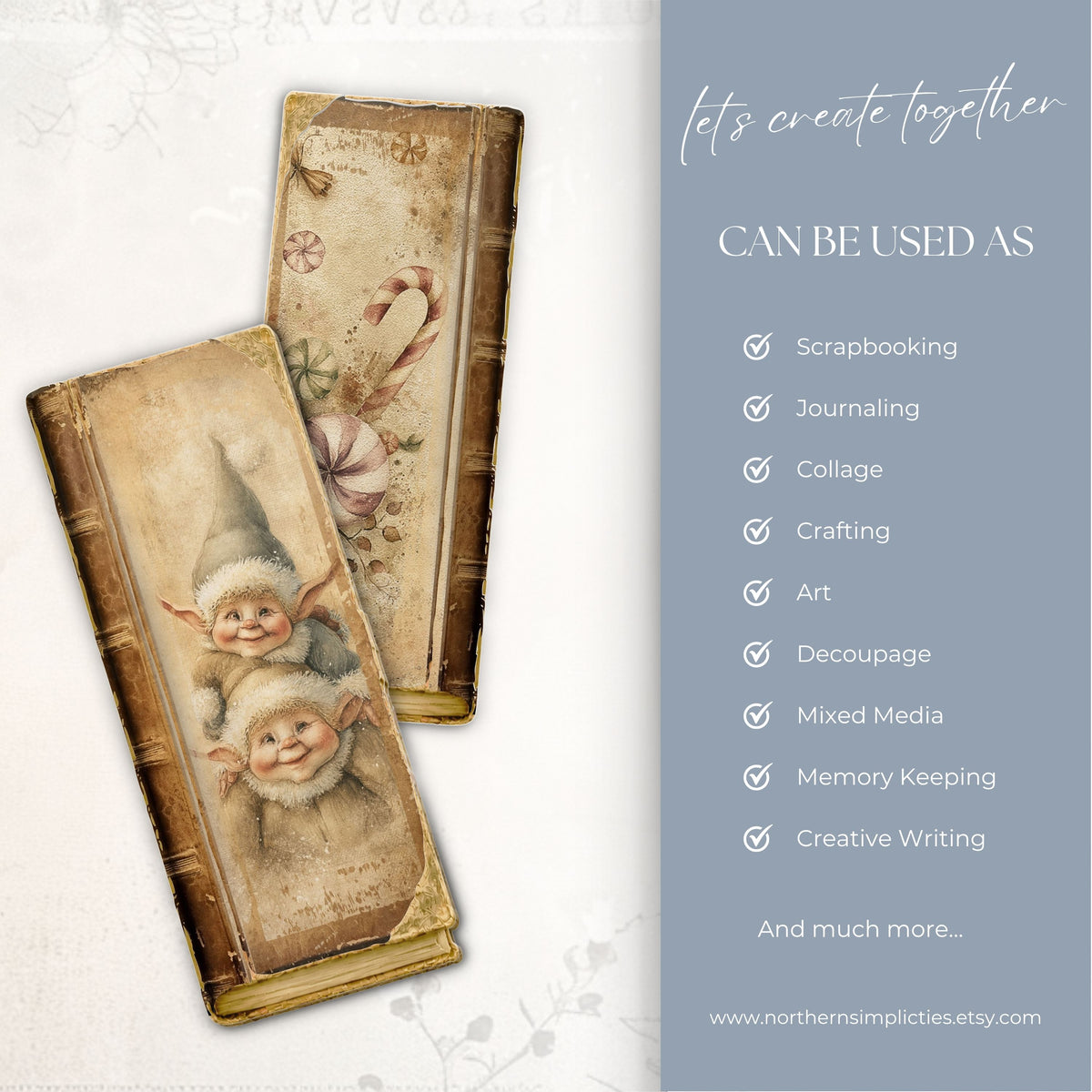 North Pole Tall Journal Cover