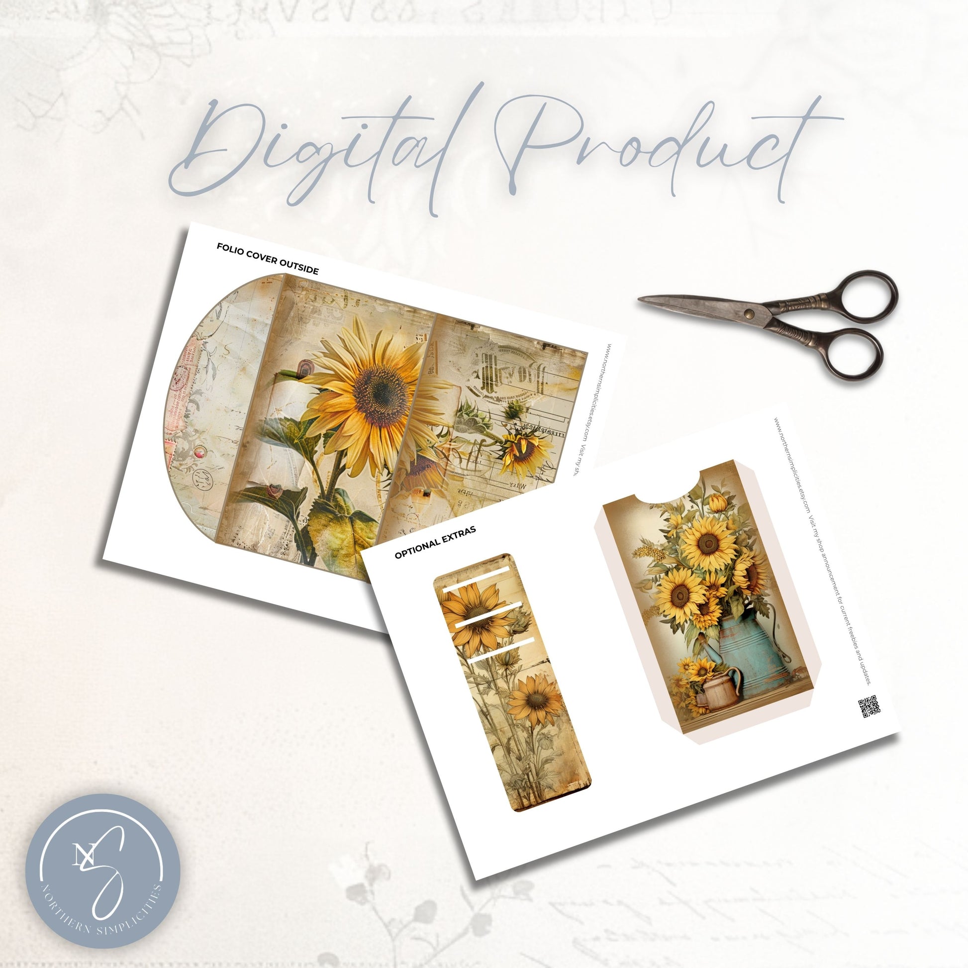 Sunflower Bliss Folio
