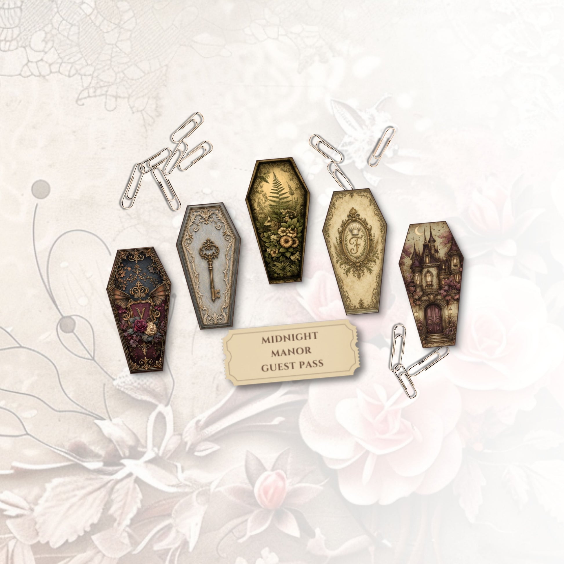 Midnight Manor Collection Waterfall Hidden Paperclip Bundle