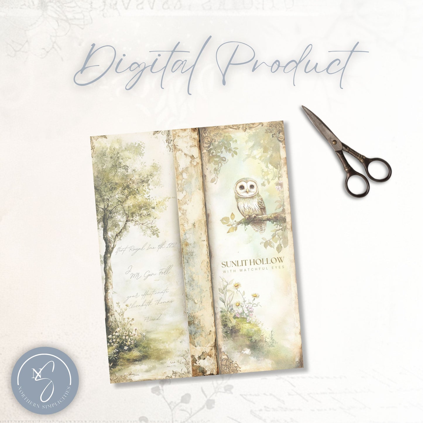 Wandering Meadow Tall Journal Cover
