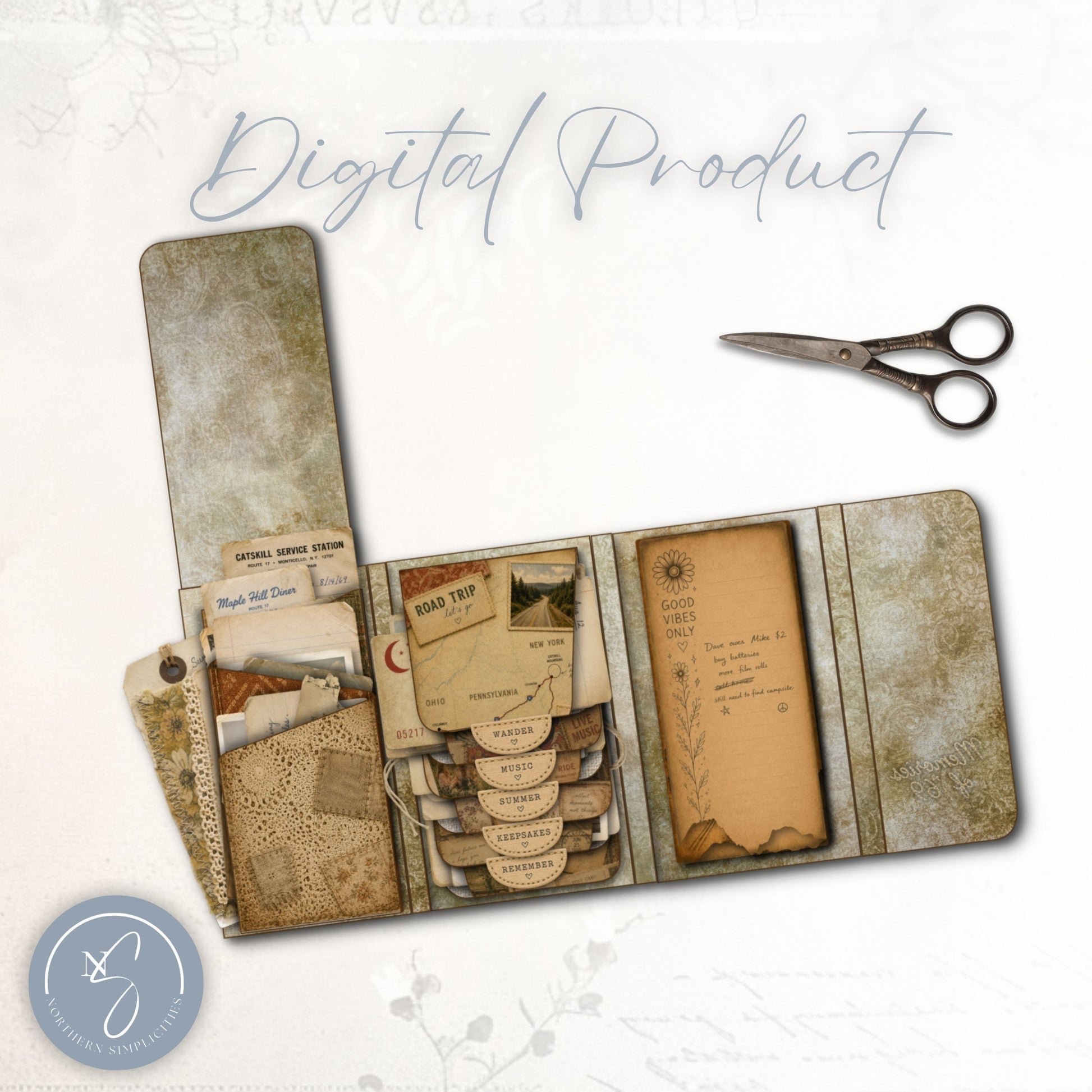 Memories of '69 Waterfall Folio Kit