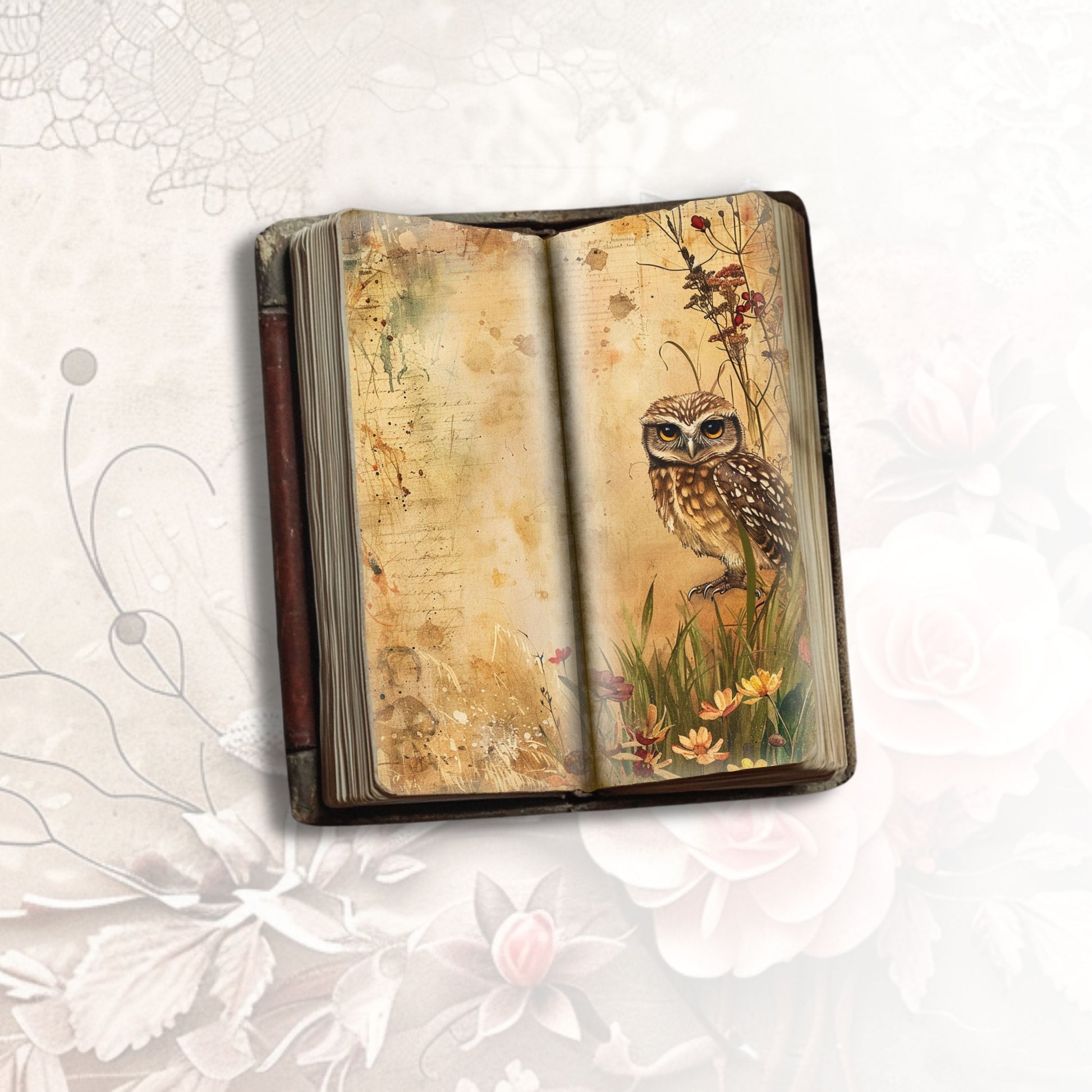 Enchanted Woodland Tall Journal Pages