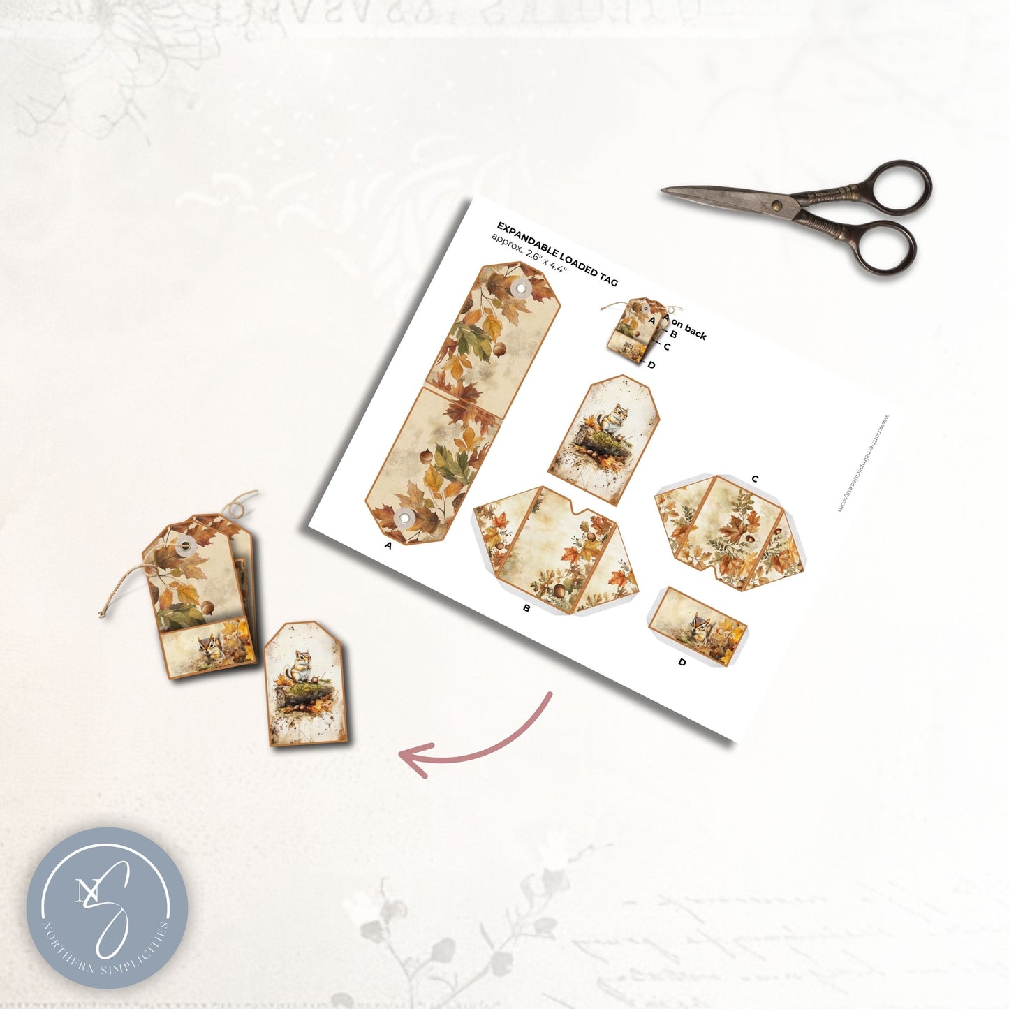 Wandering Meadow Loaded Tags